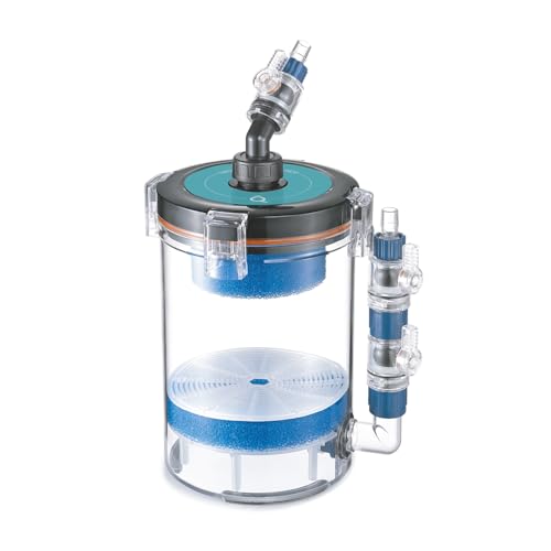 AQPET Bio Neptune Nexus – universeller externer Vorfilter für Süß- und Meerwasseraquarien | erweiterbares Filtermodul mit Schnellverschlussventilen | verstärkt die Filtration und reduziert die Wartung von AQPET