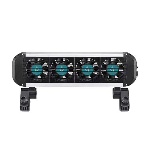 AQPET Frostline Kühllüftersystem für Aquarien bis 300 Liter für Süß- und Meerwasseraquarien, inklusive Controller, schwenkbare Lüfter mit 4 Elementen von AQPET