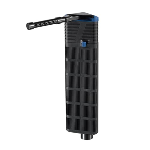 AQPET Neptune Edge 350 – 3-stufiger Winkel-Innenfilter für Süß- und Meerwasseraquarien, mechanische Filtration, chemische und biologische Filtration, leise, kompakt, einstellbare Durchflussmenge 350 l AQPET Neptune Edge 350 – 3-stufiger Winkel-Innenfilter für Süß- und Meerwasseraquarien, mechanische Filtration, chemische und biologische Filtration, leise, kompakt, einstellbare Durchflussmenge 350 l von AQPET