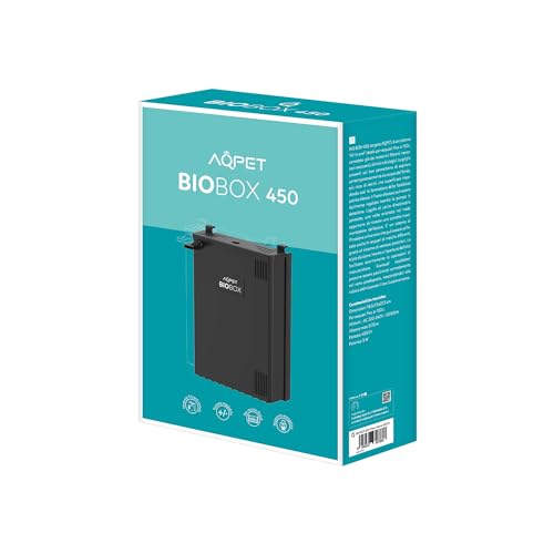 AQPET Universeller Innenfilter für Aquarien, komplett mit Filtermaterialien und Pumpe für Aquarien bis 100 Liter AQPET Universeller Innenfilter für Aquarien, komplett mit Filtermaterialien und Pumpe für Aquarien bis 100 Liter von AQPET