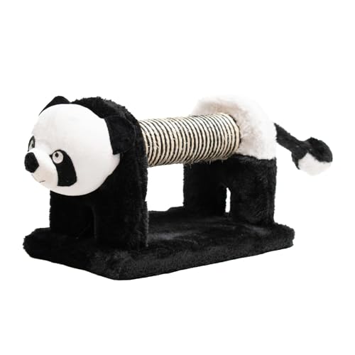 Kratzbaum aus Sisal und Plüsch für Katzen in Panda-Form, widerstandsfähiges Material für viel Spaß für Ihre Katze, Maße: 56 x 18 x 18 cm Kratzbaum aus Sisal und Plüsch für Katzen in Panda-Form, widerstandsfähiges Material für viel Spaß für Ihre Katze, Maße: 56 x 18 x 18 cm von AQPET