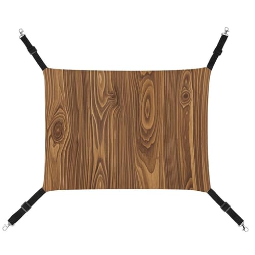 AQRJLPM Haustier-Hängematte mit Holzmaserung, strukturiert, mit verstellbaren Riemen und Metallhaken, zum Aufhängen, weich, atmungsaktiv, für Katzen, Welpen, Kaninchen, Kleintiere AQRJLPM Haustier-Hängematte mit Holzmaserung, strukturiert, mit verstellbaren Riemen und Metallhaken, zum Aufhängen, weich, atmungsaktiv, für Katzen, Welpen, Kaninchen, Kleintiere von AQRJLPM