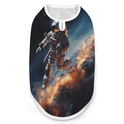 Astronauten-Hunde-Shirt, schnell trocknend, atmungsaktiv, weich, dehnbar, ärmellos, Größe L Astronauten-Hunde-Shirt, schnell trocknend, atmungsaktiv, weich, dehnbar, ärmellos, Größe L von AQRJLPM