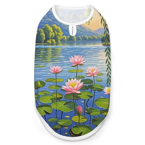 Willow Willow Lotus-Hunde-Shirt, schnell trocknend, atmungsaktiv, weich, dehnbar, ärmellos, Hundebekleidung, Größe XXL Willow Willow Lotus-Hunde-Shirt, schnell trocknend, atmungsaktiv, weich, dehnbar, ärmellos, Hundebekleidung, Größe XXL von AQRJLPM
