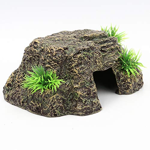 AQUA KT Reptilien Versteck und Höhle Schlangenhöhle Schildkrötenhaus Versteck Lebensraum für Eidechsen Schildkröten Schlangen Frösche Skorpione Spinnen Reptilienhöhle Versteck AQUA KT Reptilien Versteck und Höhle Schlangenhöhle Schildkrötenhaus Versteck Lebensraum für Eidechsen Schildkröten Schlangen Frösche Skorpione Spinnen Reptilienhöhle Versteck von AQUA KT
