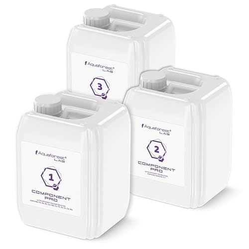Aquaforest - Lab Component PRO 3 x 5 Liter - Nahrungsergänzungsmittel mit notwendigen Spurenelementen für das Meerwasseraquarium von Aquaforest