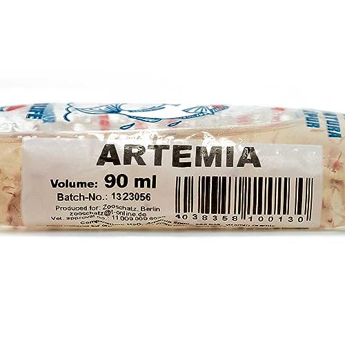 Aquarium Lebendfutter für Fische (Artemia 90ml (Lebendfutter)) von AQUAGEAR