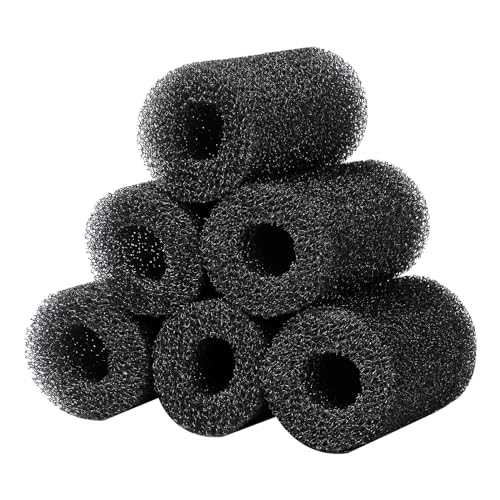 AQUANEAT 6er-Pack Vorfilterschwamm für Aquarium, Garnelen, Braten, Aquarium, 2,5 cm Aufnahme, Ersatz-Schaumstoffabdeckung AQUANEAT 6er-Pack Vorfilterschwamm für Aquarium, Garnelen, Braten, Aquarium, 2,5 cm Aufnahme, Ersatz-Schaumstoffabdeckung von AQUANEAT