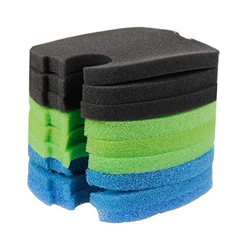 AQUANEAT 9 pcs Compatible Aquarium Canister Filter Pads for SUNSUN/GRECH/Super HW-304B/404B/704B/3000 CF500 Replacement Aquarium Filter PadsBio Sponges AQUANEAT 9 pcs Compatible Aquarium Canister Filter Pads for SUNSUN/GRECH/Super HW-304B/404B/704B/3000 CF500 Replacement Aquarium Filter PadsBio Sponges von AQUANEAT