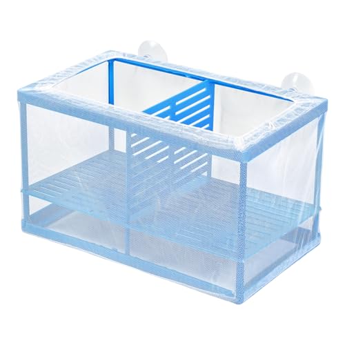 AQUANEAT Aquarium-Züchter, großes Netz, Frittierschutz, Aquarium, Laich-Isolation mit Saugnäpfen, Brutstätte für Garnelen, Betta AQUANEAT Aquarium-Züchter, großes Netz, Frittierschutz, Aquarium, Laich-Isolation mit Saugnäpfen, Brutstätte für Garnelen, Betta von AQUANEAT