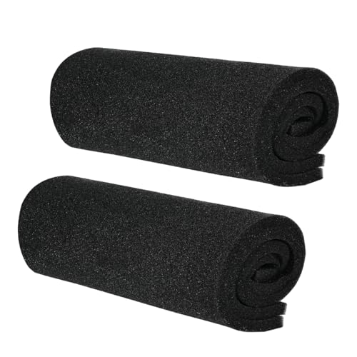 AQUANEAT Bio-Filter-Media-Pad für Aquarien, zuschneidbar, offenzellige Schaumstoffplatte für Aquarien, 50,8 x 50,8 x 1,3 cm von AQUANEAT