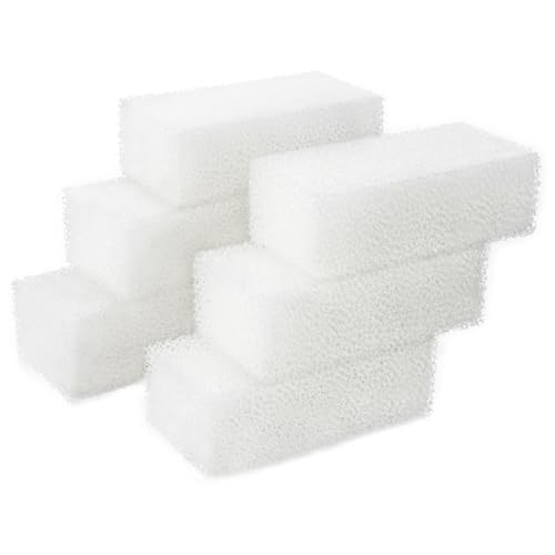 AQUANEAT Ersatz-Filterschwamm-Pads, Aquarium-Schaumeinlage, kompatibel mit AquaClear 50, Aquarium-Filtermedien, 6 Stück von AQUANEAT