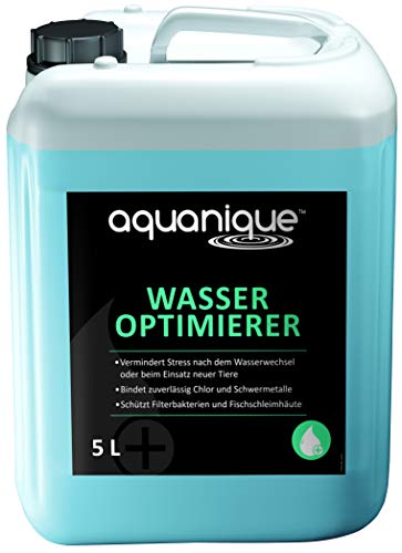AQUANIQUE Wasseroptimierer 5 l (für 20.000 l) | Wasserpflege für Aquarien | Wasserwechsel | artgerechte Aquarienpflege von AQUANIQUE