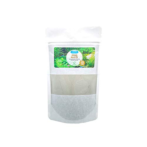Aquaris Pond Mud EX - Natürlicher Teichschlammentferner - 900 g. Teichreiniger zur Entfernung von organischem Schlamm und Laub. Teichpflege ohne Chemie. von Aquaris