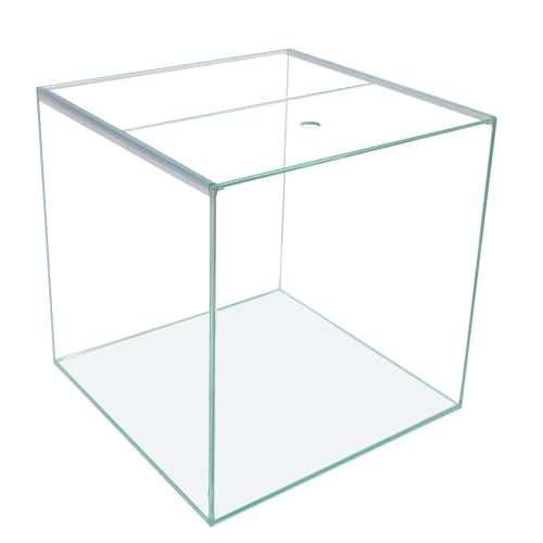 64L Ultra Clear Glas-Aquarium/Terrarium Würfel 40x40x40cm, Glas-Abdeckung+Unterlage von AQUARIUM PLÜDERHAUSEN