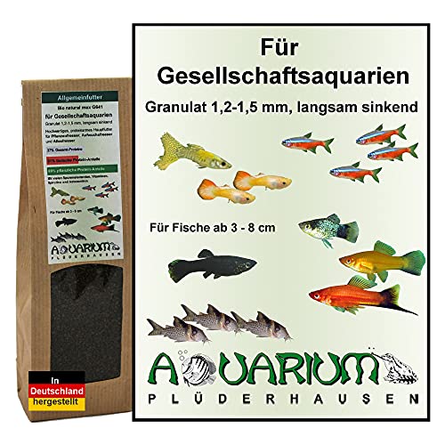 AQUARIUM-PLÜDERHAUSEN Zierfischfutter Gesellschaftsaquarien auch Tropheus, Gran 1,2-1,5mm,100g/250ml AQUARIUM-PLÜDERHAUSEN Zierfischfutter Gesellschaftsaquarien auch Tropheus, Gran 1,2-1,5mm,100g/250ml von AQUARIUM-PLÜDERHAUSEN