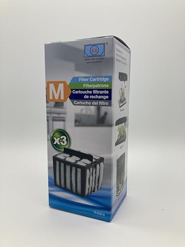 Ersatz-Filterpatronen für AA-Filterboxen für 50L/70L AA-Filterboxen VE:3 Ersatz-Filterpatronen für AA-Filterboxen für 50L/70L AA-Filterboxen VE:3 von AQUARIUM-PLÜDERHAUSEN