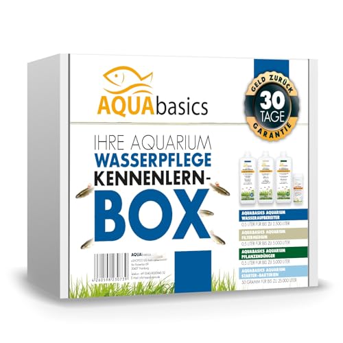 AQUAbasics Aquarium Wasserpflege 'Kennenlern-Box' von AQUAbasics