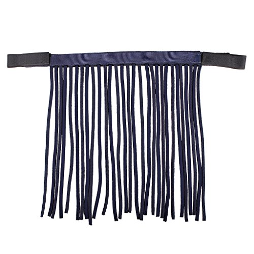 ARBO-INOX - Fliegenfransen - einfach - farbig - mit oder ohne Ohren (Shetty, Blau) von ARBO-INOX