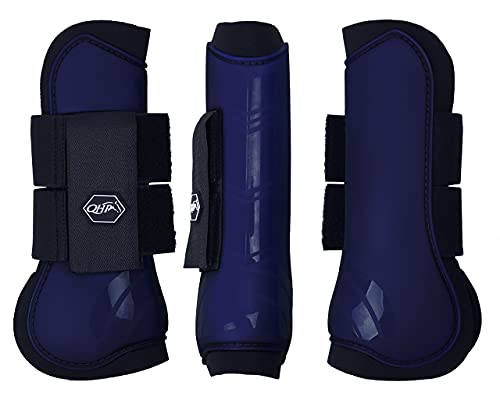ARBO-INOX - Gamaschen - Hartschalengamaschen - Klettverschluss - Neopren (Pony, Evening Blue) von ARBO-INOX