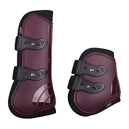 ARBO-INOX Gamaschen Set Schnellverschluss anatomisch geformt (COB VOLLBLUT, Bordeaux) von ARBO-INOX