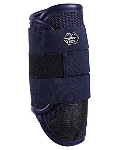 ARBO-INOX Gamaschen mit Kevlar® Vielseitigkeitsgamaschen für Vorderbeine (XL, Navy) von ARBO-INOX