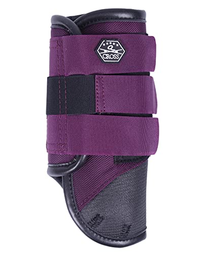 ARBO-INOX Gamaschen mit Kevlar® Vielseitigkeitsgamaschen für Vorderbeine (XL, Violett) von ARBO-INOX