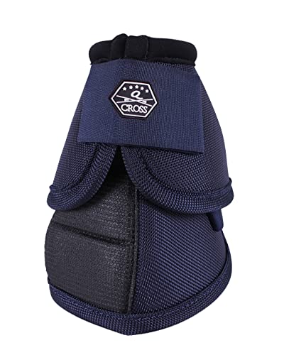 ARBO-INOX Hufglocken Springglocken mit Kevlar® Vielseitigkeitsglocken (L, Navy) von ARBO-INOX