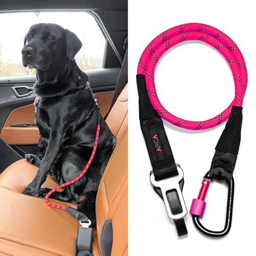 ARCA PET Sicherheitsgurt | Universeller Hunde-Sicherheitsgurt | Langlebiger, reflektierender Auto-Sicherheitsgurt für Hunde mit Clip-Hakenriegel, Schnalle und Karabiner aus Legierung - sichere und ARCA PET Sicherheitsgurt | Universeller Hunde-Sicherheitsgurt | Langlebiger, reflektierender Auto-Sicherheitsgurt für Hunde mit Clip-Hakenriegel, Schnalle und Karabiner aus Legierung - sichere und von ARCA PET
