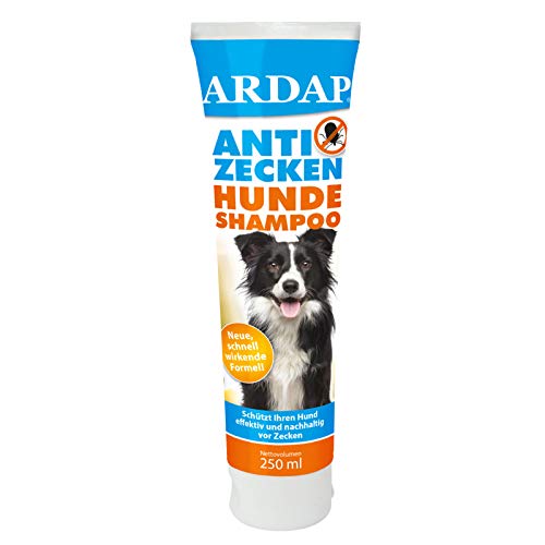 ARDAP Anti Zecken Shampoo für Hunde 250ml - Nachhaltiger Zeckenschutz & hygienische Fellpflege von ARDAP