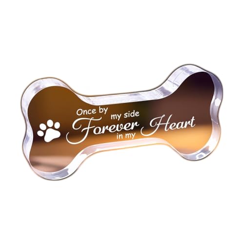 ARFUKA Grabschmuck Hund Deko Haustier Denkmal Grab Marker Gedenk Gartendeko Acryl Hundeknochen Form Erinnerungsgeschenke für Hund ARFUKA Grabschmuck Hund Deko Haustier Denkmal Grab Marker Gedenk Gartendeko Acryl Hundeknochen Form Erinnerungsgeschenke für Hund von ARFUKA