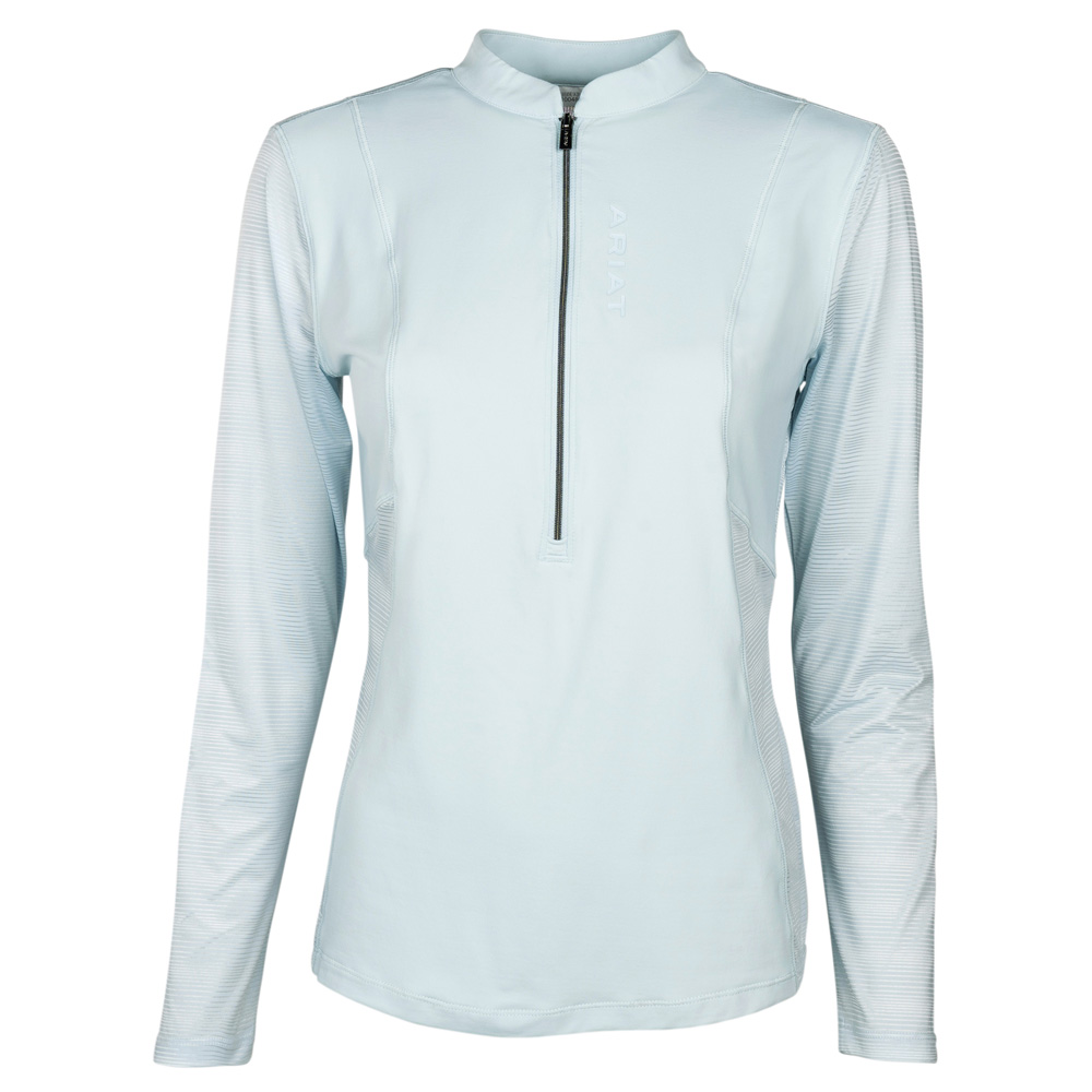 Ariat Damen Shirt WMS Breathe 1/4 Zip Baselayer skyride, Gr. XL von ARIAT