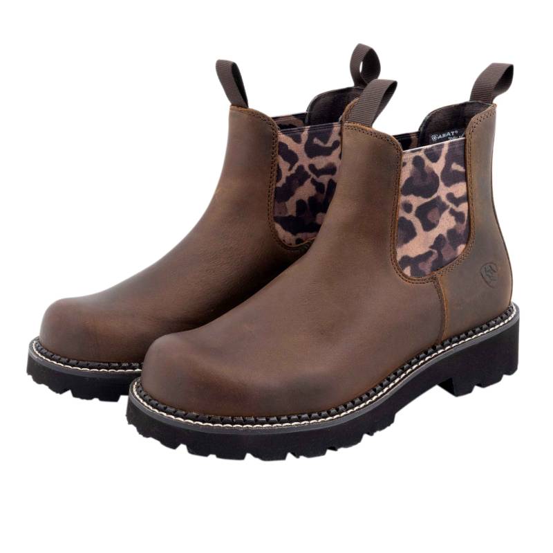 Ariat Damen Stiefeletten Fatbaby® Chelsea Western Boot distressed tan, Gr. 38 von ARIAT