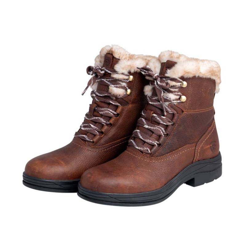 Ariat Damen Stiefeletten WMS Harper Sherpa H2O dark brown, Gr. 39 von ARIAT