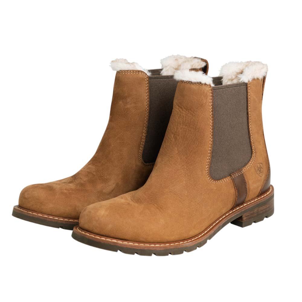 Ariat Damen Stiefeletten WMS Wexford Sherpa Waterproof amber brown, Gr. 41 von ARIAT