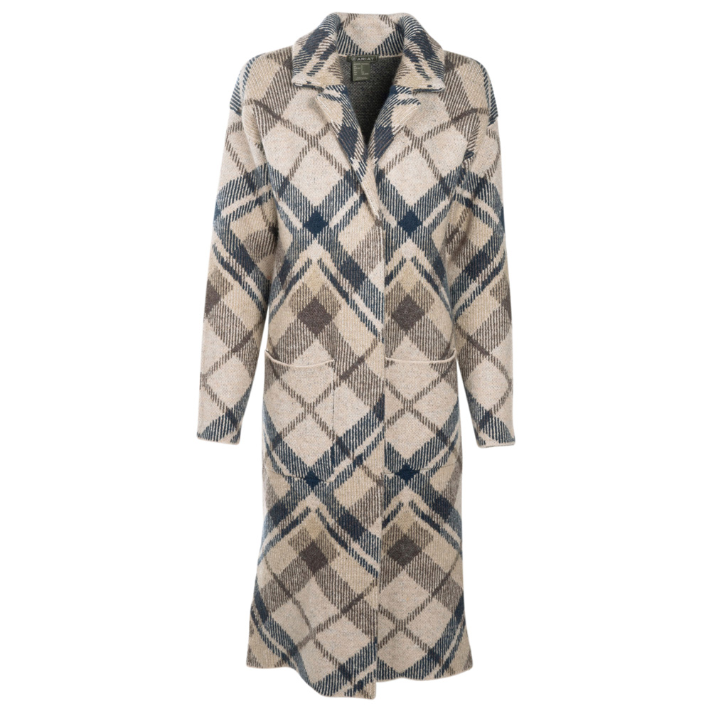 Ariat Damen Strickjacke WMS Ballston Cardigan oatmeal plaid, Gr. L Ariat Damen Strickjacke WMS Ballston Cardigan oatmeal plaid, Gr. L von ARIAT
