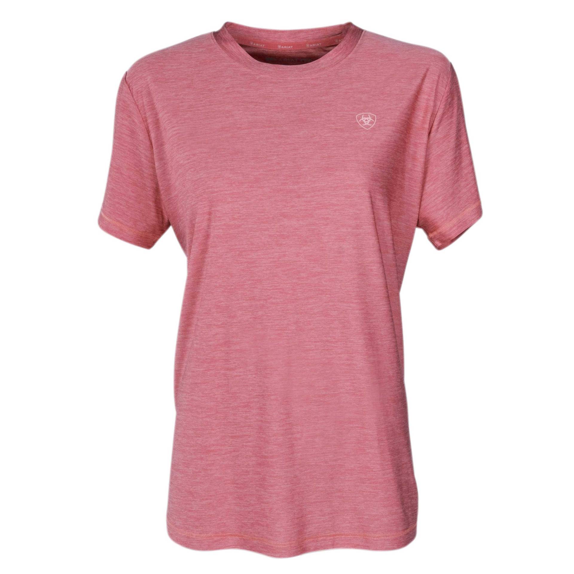 Ariat Damen T-Shirt Laguna Logo Short Sleeve rose wine, Gr. L Ariat Damen T-Shirt Laguna Logo Short Sleeve rose wine, Gr. L von ARIAT