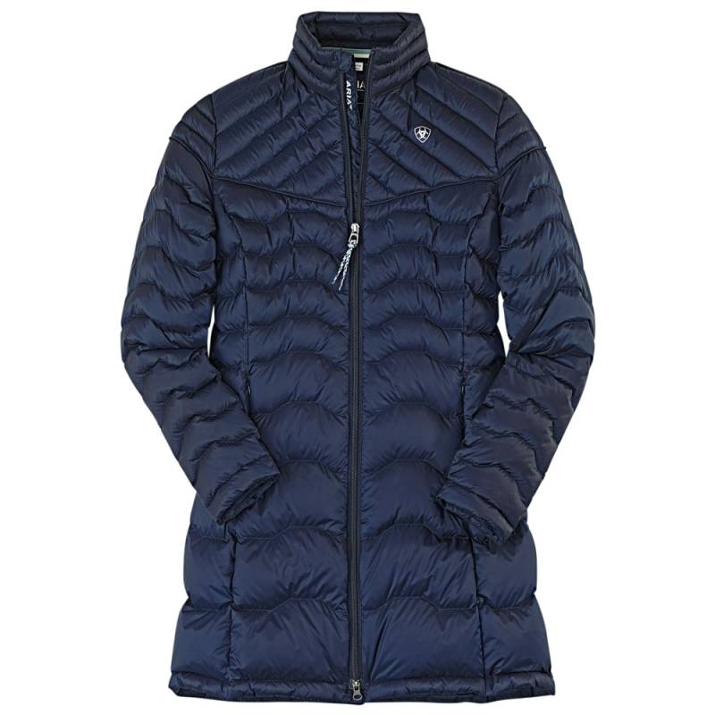 Ariat Damen Winterjacke WMS Ideal Down Coat navy, Gr. L von ARIAT