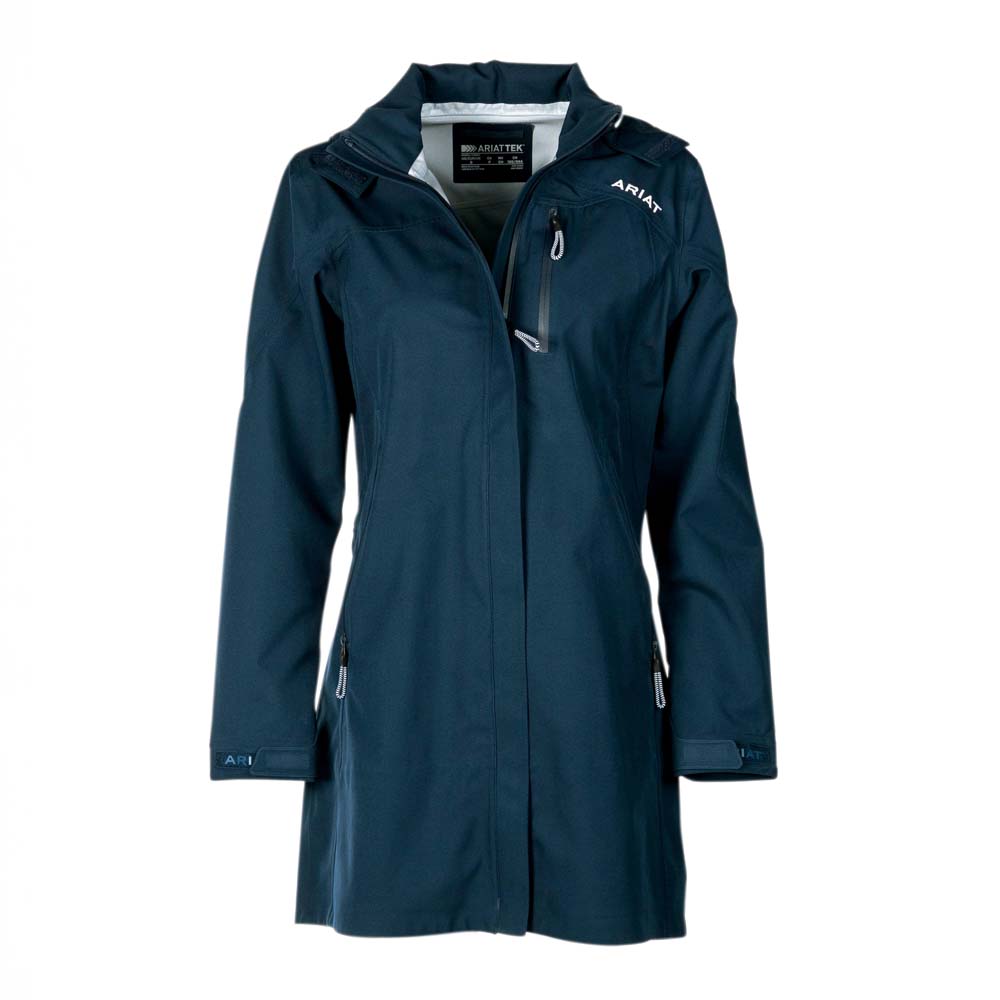 Ariat Damen Winterparka WMS Coastal Long Waterproof Parka navy, Gr. M von ARIAT