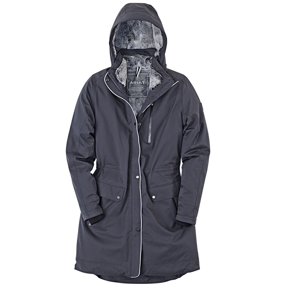 Ariat Damen Winterparka WMS Tempest INS H2O ebony, Gr. M von ARIAT