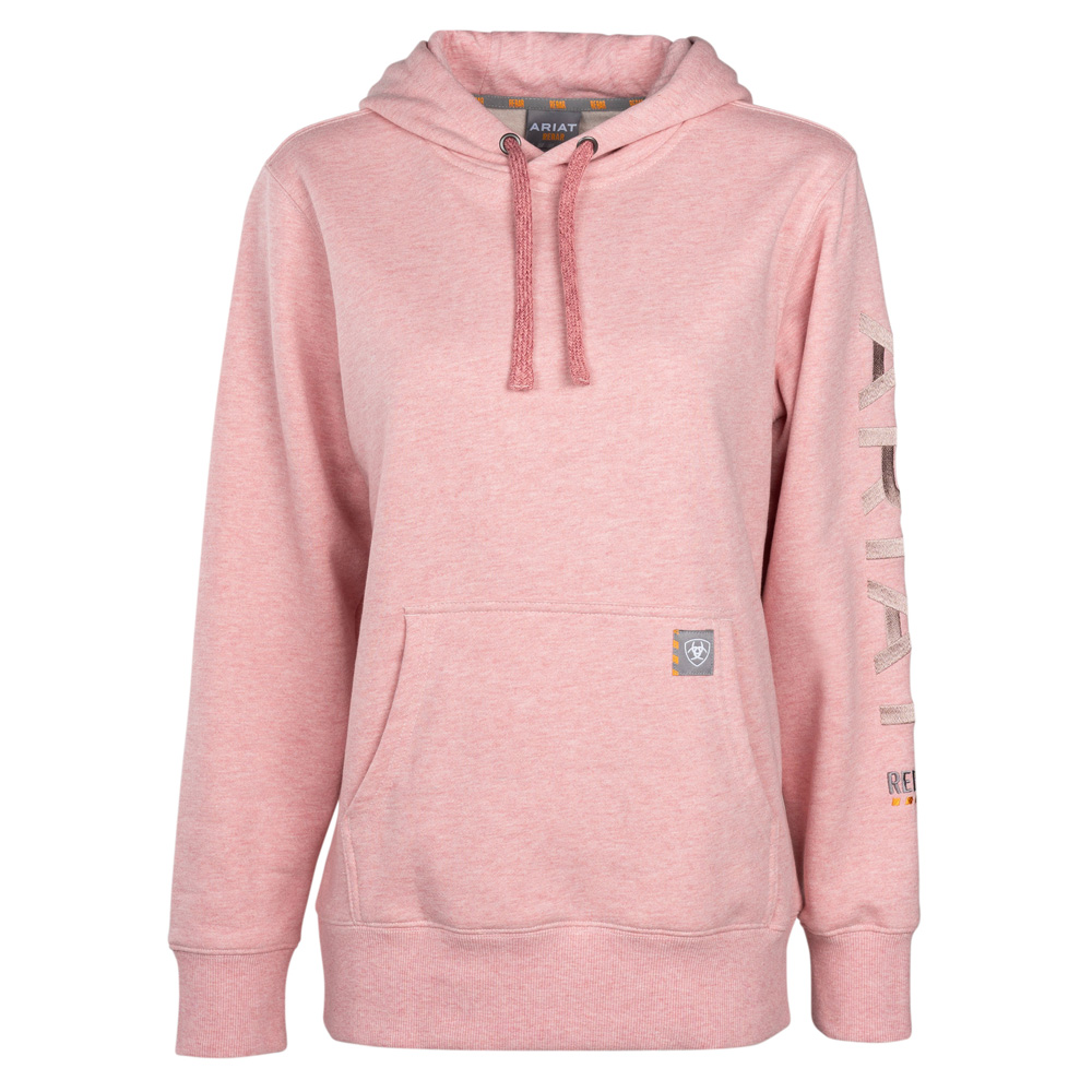 Ariat Damenpullover WMS Rebar Graphic Hoodie mauveglow heather, Gr. XS Ariat Damenpullover WMS Rebar Graphic Hoodie mauveglow heather, Gr. XS von ARIAT