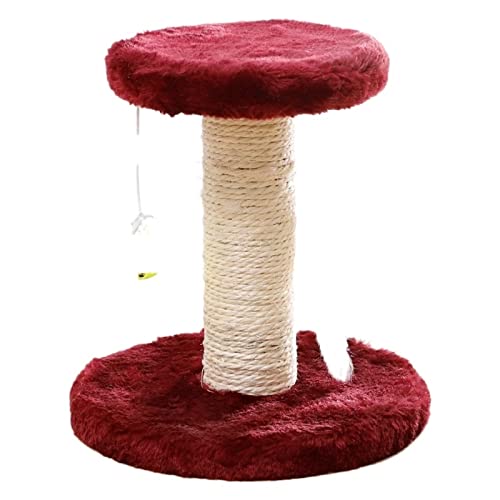 Kratzbaum für große Katzen, Katzenkratzer, Klettergerüst, Kratzbaum, widerstandsfähiger Sisal-Kratzbaum mit Spielzeug, Fisch, Kätzchen, Vergnügungspark für Haustiere, mobiles Zubehör, Katze (Größe: von ARICCI