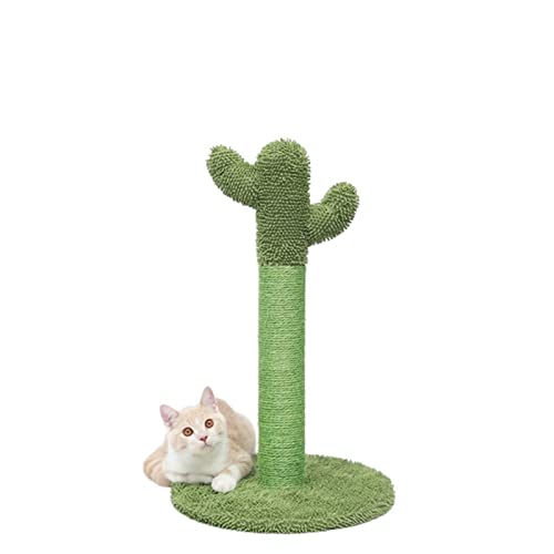 Kratzbaum für große Katzen, Sisalseil, Baumhandtuch, Kaktus, Katzenkratzbaum, Kittern, Kratznetz, Klettergerüst, Springspielzeug, Katze (Größe: B) Vision von ARICCI