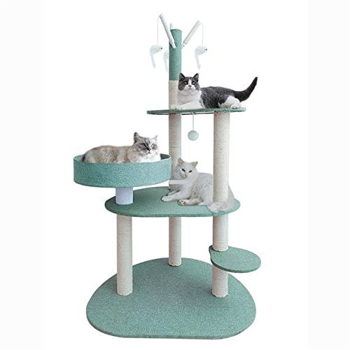 Kratzbaum für große Katzen, Sommer, solide Katzenkratzer, Katzenrahmen, Klettergerüst, solides Kratzbaumzubehör, Katzenvilla, Haus, Katzenzubehör, Spielzeug, Katzenbahre Katze Vision Kratzbaum für große Katzen, Sommer, solide Katzenkratzer, Katzenrahmen, Klettergerüst, solides Kratzbaumzubehör, Katzenvilla, Haus, Katzenzubehör, Spielzeug, Katzenbahre Katze Vision von ARICCI