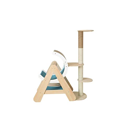 Kratzbaum für große Katzen, niedliche AC-Katze, Klettergerüst, Kletterturm, Katzennest, integrierter Kratzbaum mit Sisalseil, Kratzbaum Katze Vision Kratzbaum für große Katzen, niedliche AC-Katze, Klettergerüst, Kletterturm, Katzennest, integrierter Kratzbaum mit Sisalseil, Kratzbaum Katze Vision von ARICCI