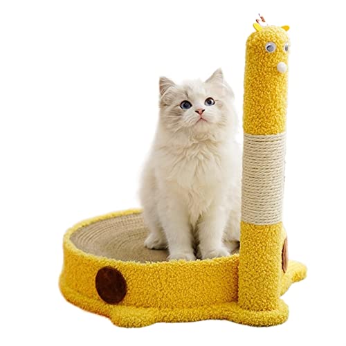Kratzbaum für große Katzen, niedliches Katzen-Klettergerüst, Sisal-Kratzstab, Katzenkratzbrett, Wellpappe, kann durch Katze ersetzt Werden Vision Kratzbaum für große Katzen, niedliches Katzen-Klettergerüst, Sisal-Kratzstab, Katzenkratzbrett, Wellpappe, kann durch Katze ersetzt Werden Vision von ARICCI