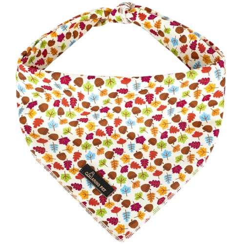 ARING PET Hundebandana-Herbst Ahornblatt Hundebandanas, Junge und Mädchen Hunde Halstuch Bezaubernde gelbe Hundedreieck-Lätzchen für Kleine bis Große Hunde und Katzen ARING PET Hundebandana-Herbst Ahornblatt Hundebandanas, Junge und Mädchen Hunde Halstuch Bezaubernde gelbe Hundedreieck-Lätzchen für Kleine bis Große Hunde und Katzen von ARING PET