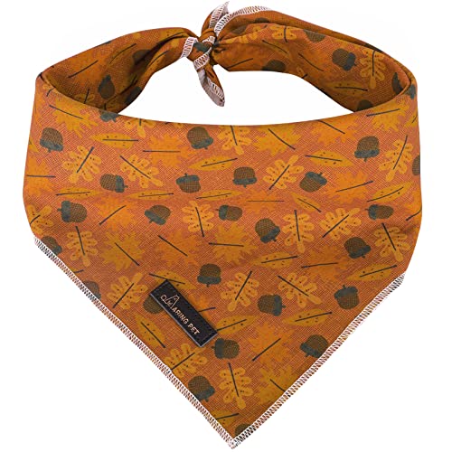 ARING PET Hundebandana-Herbst Ahornblatt Hundebandanas, Junge und Mädchen Hunde Halstuch Bezaubernde gelbe Hundedreieck-Lätzchen für kleine bis große Hunde und Katzen ARING PET Hundebandana-Herbst Ahornblatt Hundebandanas, Junge und Mädchen Hunde Halstuch Bezaubernde gelbe Hundedreieck-Lätzchen für kleine bis große Hunde und Katzen von ARING PET