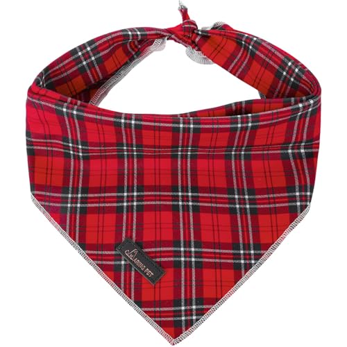 ARING PET Weihnachten Hund Bandana-Cute Plaid Dog Bandanas, Baumwolle Urlaub Hund Halstuch Baumwolle Hunde Dreieck Lätzchen für Kleine bis Große Junge Mädchen Hunde und Katzen ARING PET Weihnachten Hund Bandana-Cute Plaid Dog Bandanas, Baumwolle Urlaub Hund Halstuch Baumwolle Hunde Dreieck Lätzchen für Kleine bis Große Junge Mädchen Hunde und Katzen von ARING PET