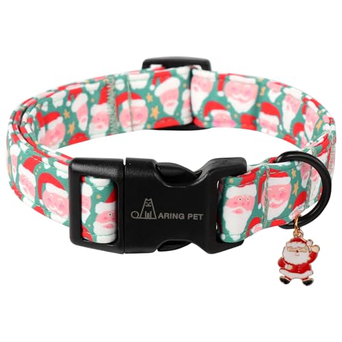 ARING PET Weihnachts-Hundehalsband, grün, Weihnachtsmann-Hundehalsband, verstellbar, mit Schnellverschluss-Schnalle, für Mädchen und Jungen ARING PET Weihnachts-Hundehalsband, grün, Weihnachtsmann-Hundehalsband, verstellbar, mit Schnellverschluss-Schnalle, für Mädchen und Jungen von ARING PET